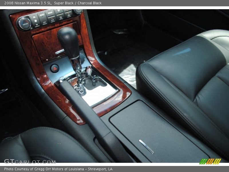Super Black / Charcoal Black 2008 Nissan Maxima 3.5 SL
