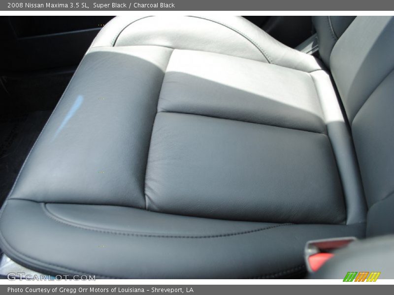 Super Black / Charcoal Black 2008 Nissan Maxima 3.5 SL