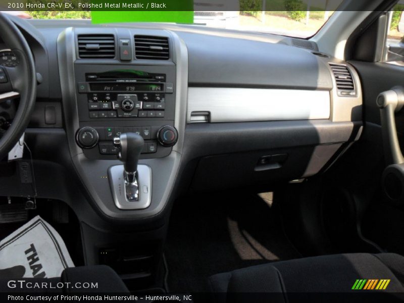 Polished Metal Metallic / Black 2010 Honda CR-V EX