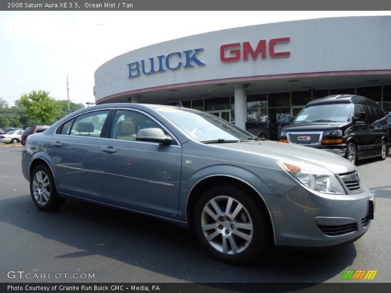 Ocean Mist / Tan 2008 Saturn Aura XE 3.5