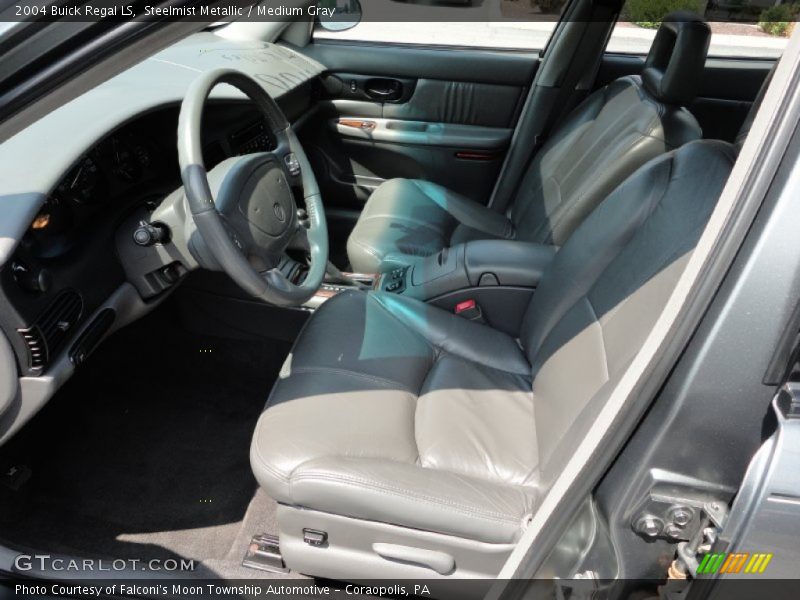 Steelmist Metallic / Medium Gray 2004 Buick Regal LS
