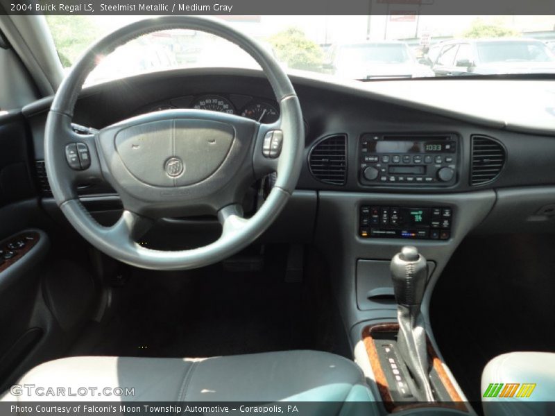 Steelmist Metallic / Medium Gray 2004 Buick Regal LS