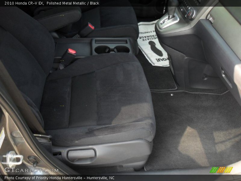 Polished Metal Metallic / Black 2010 Honda CR-V EX