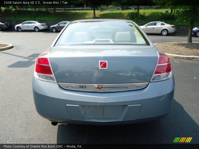 Ocean Mist / Tan 2008 Saturn Aura XE 3.5