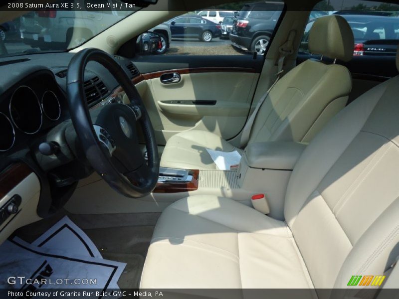 Ocean Mist / Tan 2008 Saturn Aura XE 3.5
