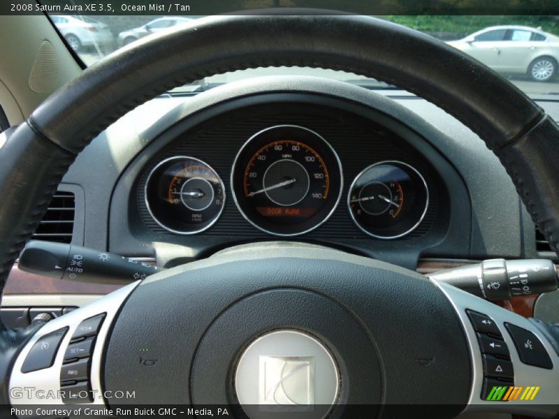 Ocean Mist / Tan 2008 Saturn Aura XE 3.5