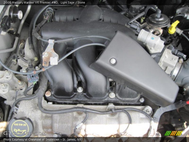 Light Sage / Stone 2008 Mercury Mariner V6 Premier 4WD
