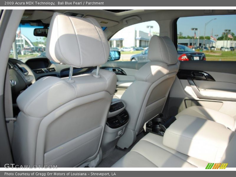 Bali Blue Pearl / Parchment 2009 Acura MDX Technology
