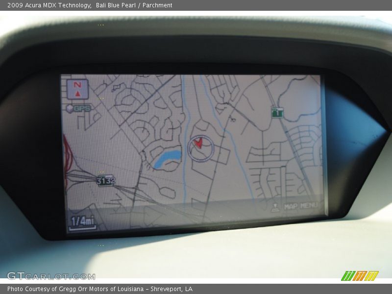 Bali Blue Pearl / Parchment 2009 Acura MDX Technology