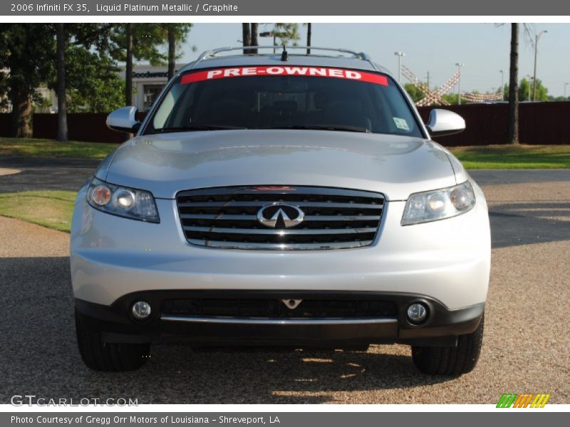 Liquid Platinum Metallic / Graphite 2006 Infiniti FX 35