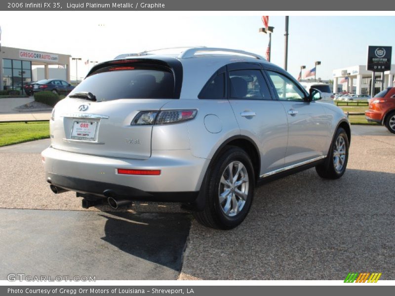 Liquid Platinum Metallic / Graphite 2006 Infiniti FX 35