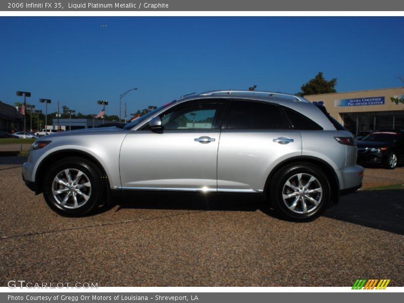 Liquid Platinum Metallic / Graphite 2006 Infiniti FX 35