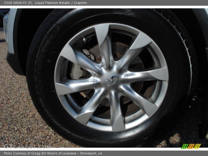 Liquid Platinum Metallic / Graphite 2006 Infiniti FX 35