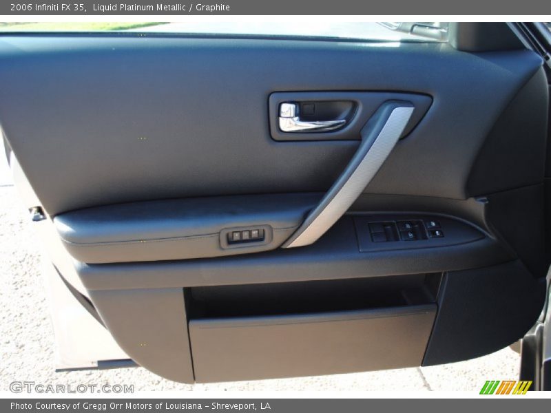Liquid Platinum Metallic / Graphite 2006 Infiniti FX 35