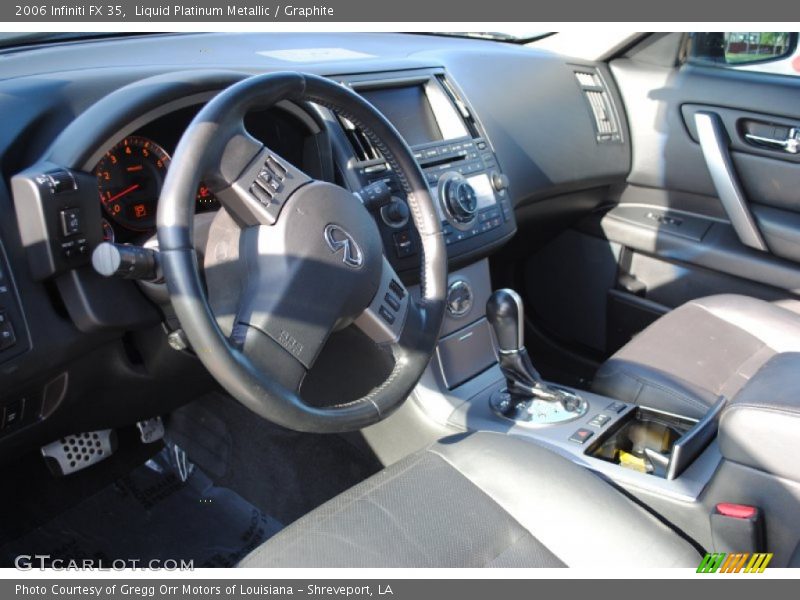 Liquid Platinum Metallic / Graphite 2006 Infiniti FX 35