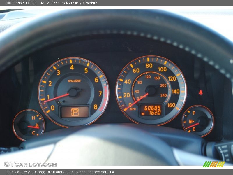 Liquid Platinum Metallic / Graphite 2006 Infiniti FX 35