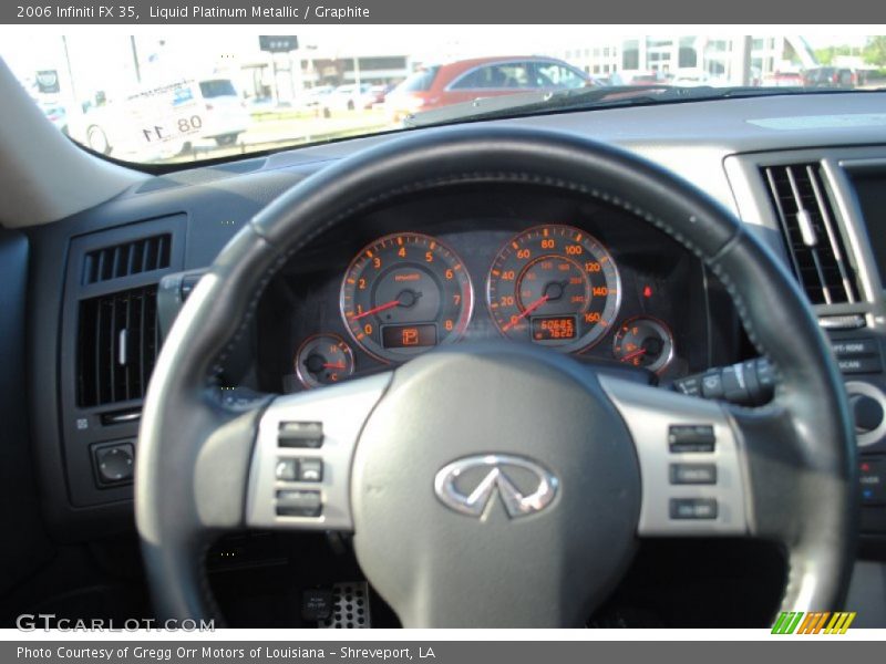 Liquid Platinum Metallic / Graphite 2006 Infiniti FX 35