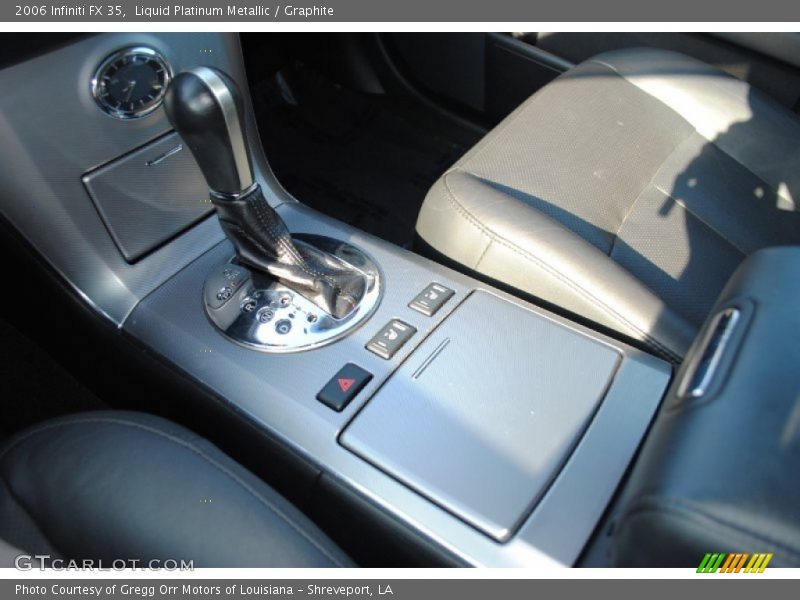 Liquid Platinum Metallic / Graphite 2006 Infiniti FX 35