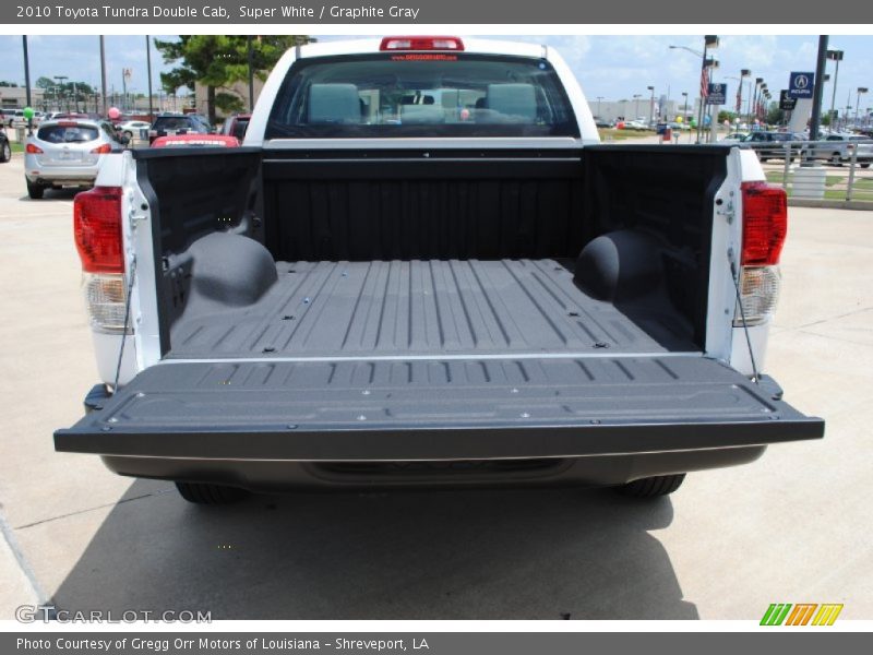 Super White / Graphite Gray 2010 Toyota Tundra Double Cab
