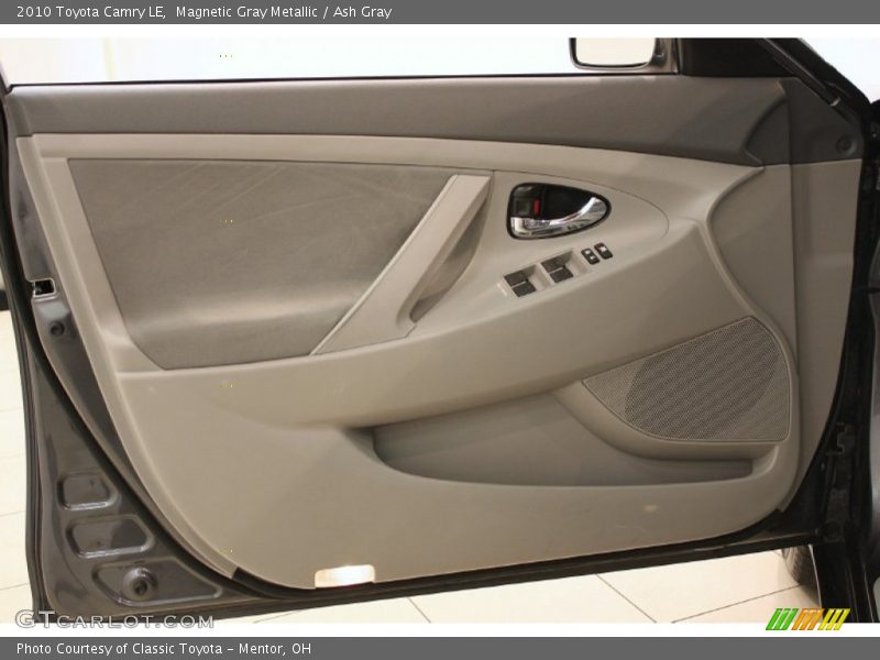 Magnetic Gray Metallic / Ash Gray 2010 Toyota Camry LE