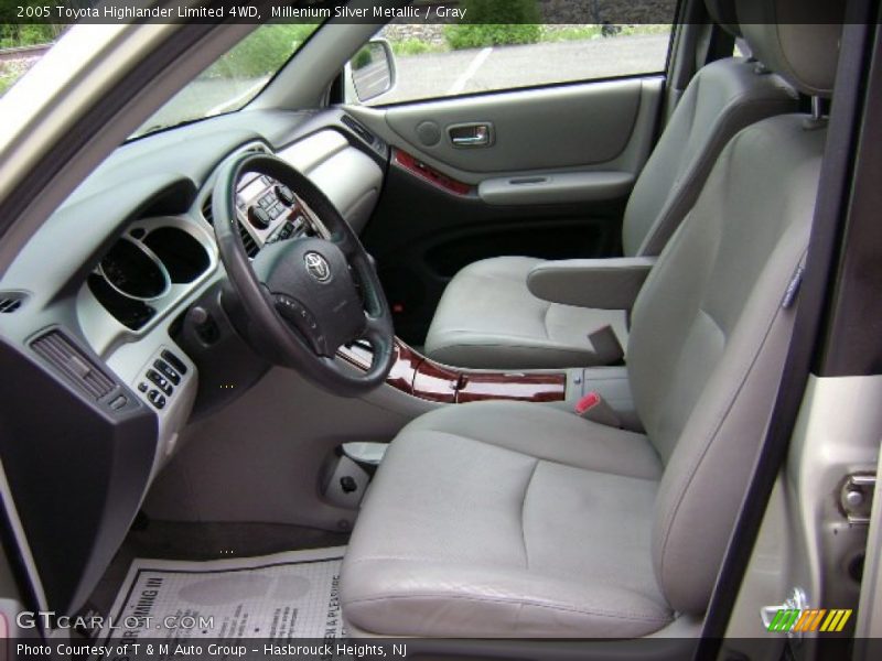 Millenium Silver Metallic / Gray 2005 Toyota Highlander Limited 4WD