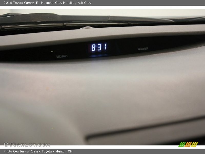 Magnetic Gray Metallic / Ash Gray 2010 Toyota Camry LE