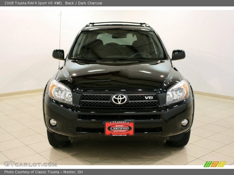 Black / Dark Charcoal 2008 Toyota RAV4 Sport V6 4WD