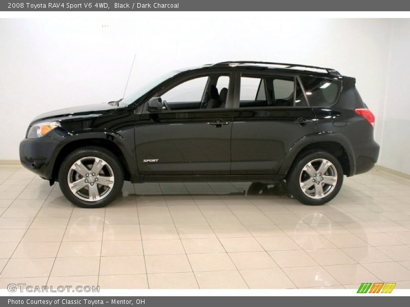 Black / Dark Charcoal 2008 Toyota RAV4 Sport V6 4WD