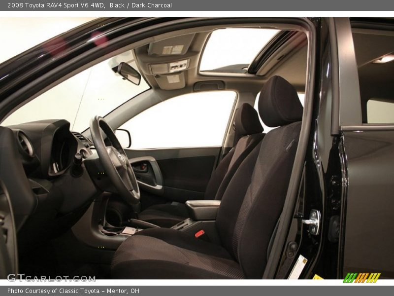 Black / Dark Charcoal 2008 Toyota RAV4 Sport V6 4WD