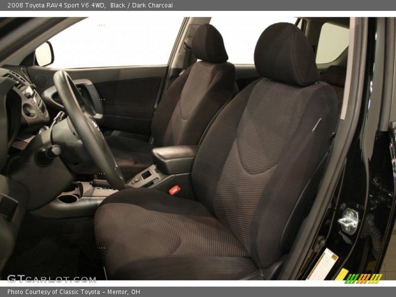 Black / Dark Charcoal 2008 Toyota RAV4 Sport V6 4WD