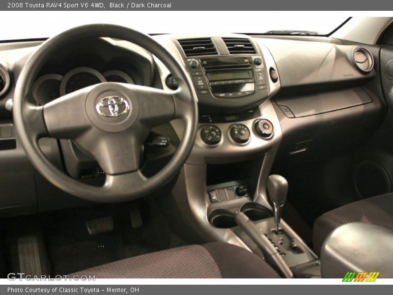 Black / Dark Charcoal 2008 Toyota RAV4 Sport V6 4WD