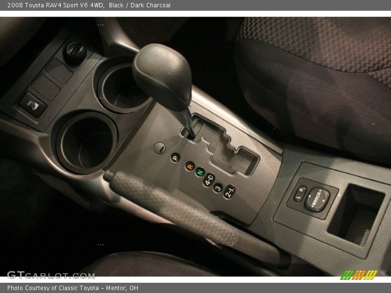 Black / Dark Charcoal 2008 Toyota RAV4 Sport V6 4WD