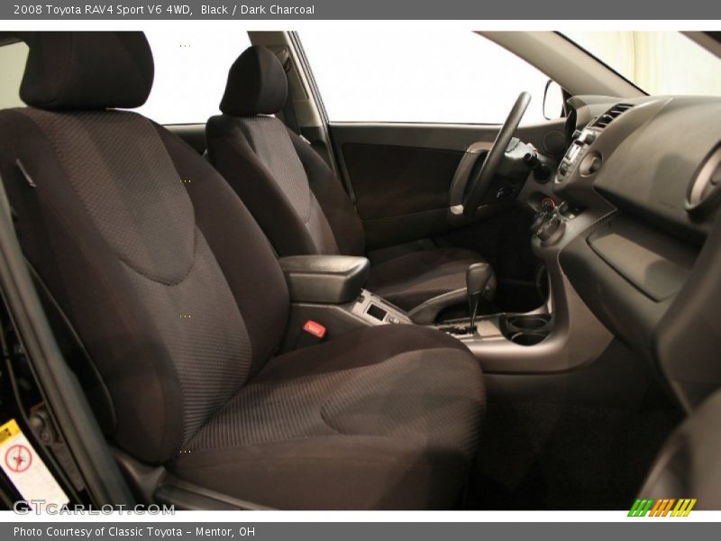 Black / Dark Charcoal 2008 Toyota RAV4 Sport V6 4WD