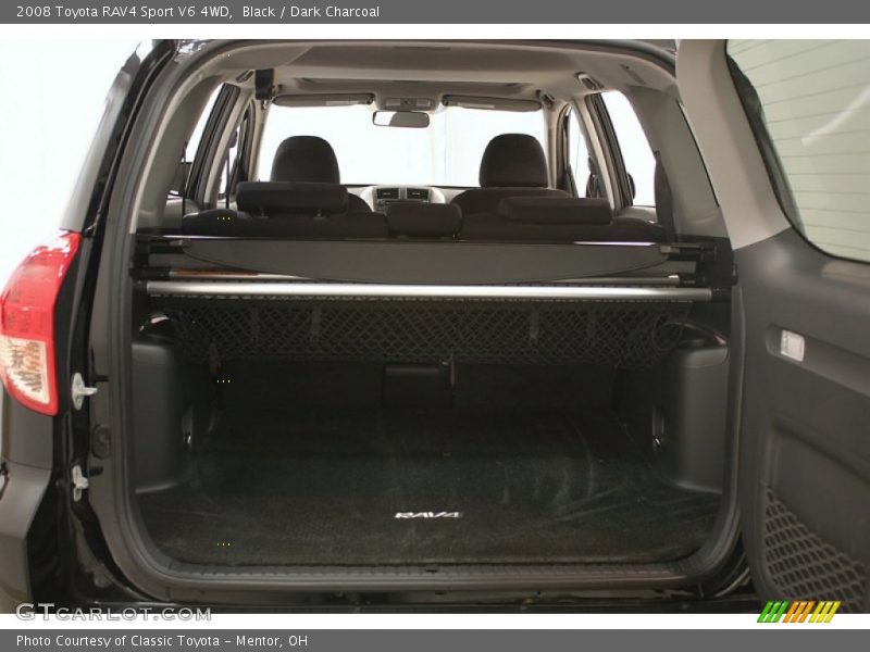 Black / Dark Charcoal 2008 Toyota RAV4 Sport V6 4WD
