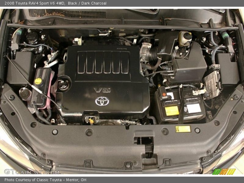 Black / Dark Charcoal 2008 Toyota RAV4 Sport V6 4WD