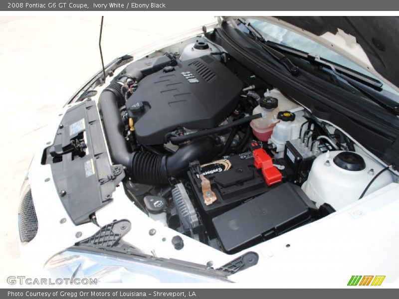 Ivory White / Ebony Black 2008 Pontiac G6 GT Coupe