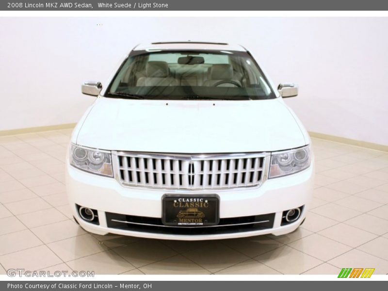 White Suede / Light Stone 2008 Lincoln MKZ AWD Sedan