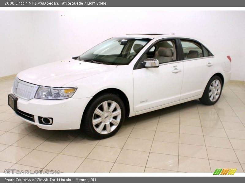 White Suede / Light Stone 2008 Lincoln MKZ AWD Sedan