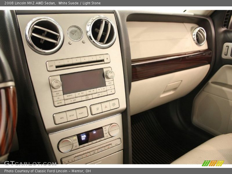 White Suede / Light Stone 2008 Lincoln MKZ AWD Sedan