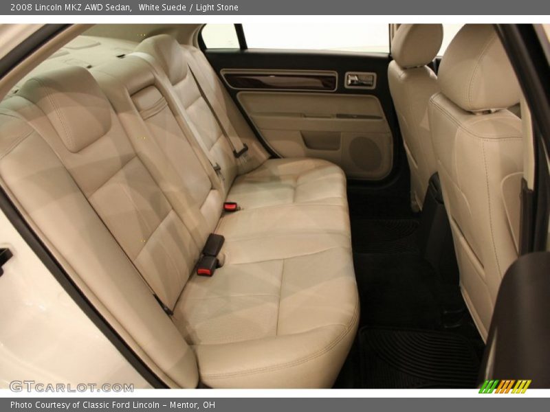 White Suede / Light Stone 2008 Lincoln MKZ AWD Sedan
