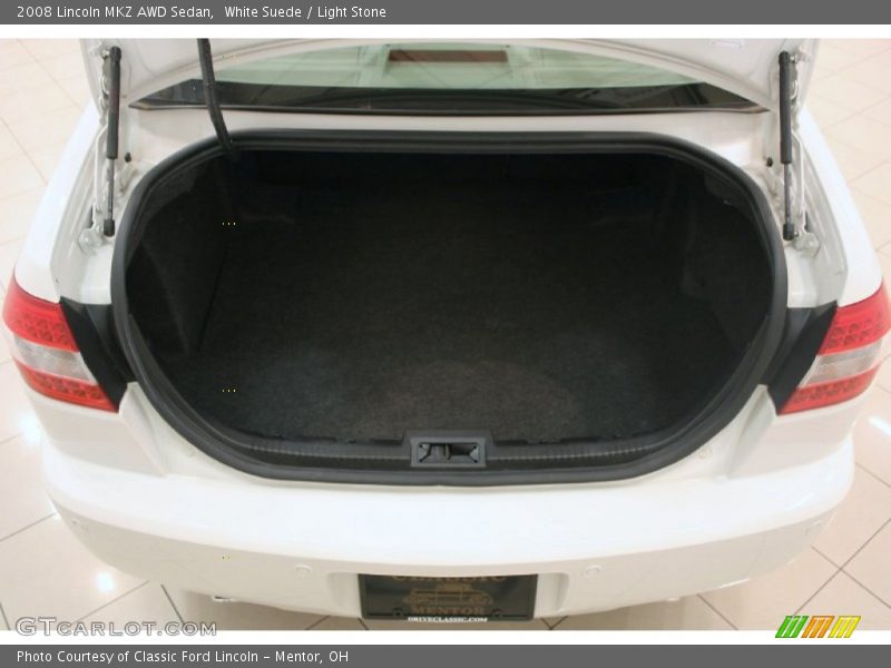 White Suede / Light Stone 2008 Lincoln MKZ AWD Sedan