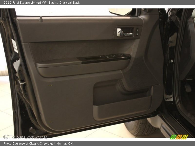 Black / Charcoal Black 2010 Ford Escape Limited V6