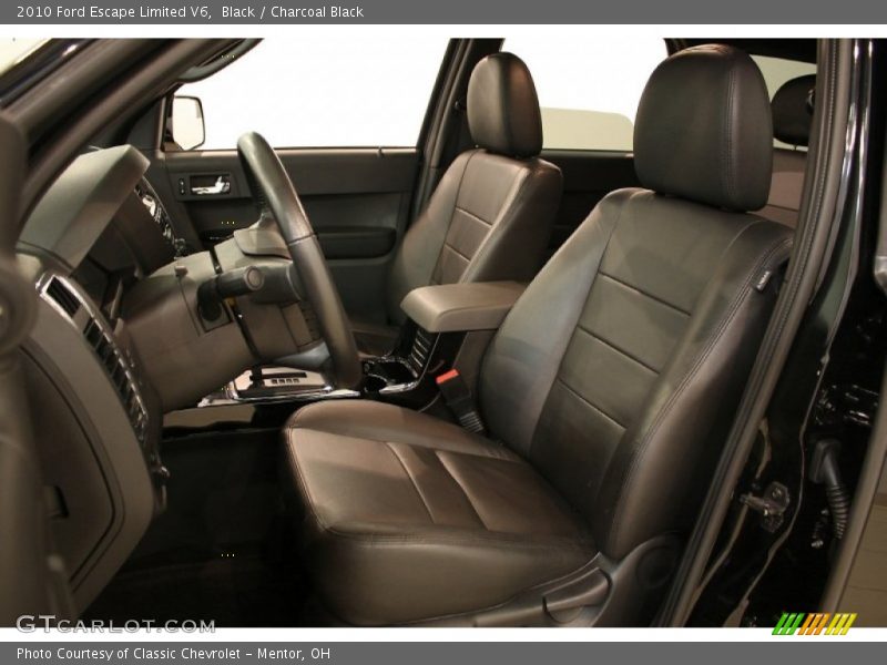 Black / Charcoal Black 2010 Ford Escape Limited V6