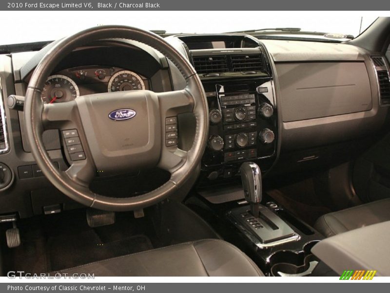 Black / Charcoal Black 2010 Ford Escape Limited V6