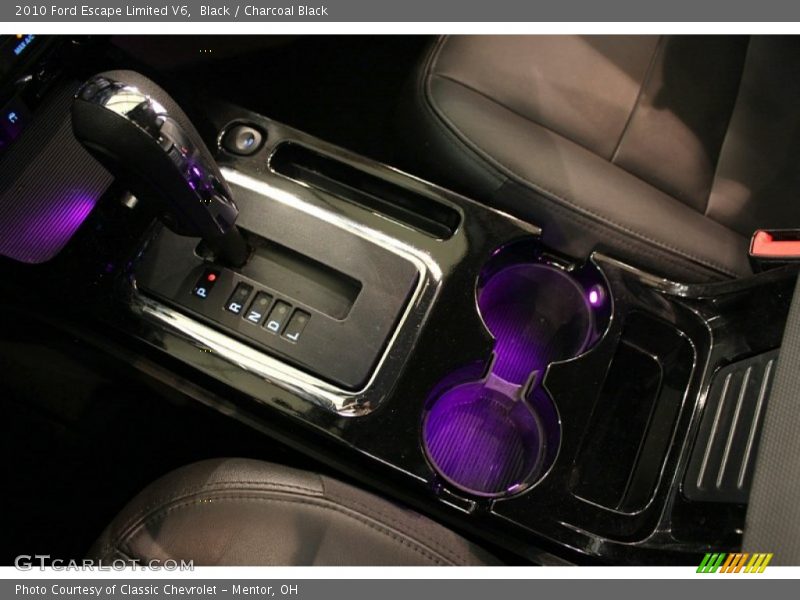 Black / Charcoal Black 2010 Ford Escape Limited V6