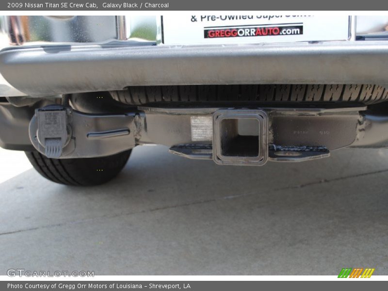 Galaxy Black / Charcoal 2009 Nissan Titan SE Crew Cab