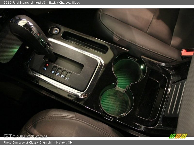 Black / Charcoal Black 2010 Ford Escape Limited V6