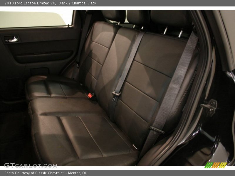 Black / Charcoal Black 2010 Ford Escape Limited V6