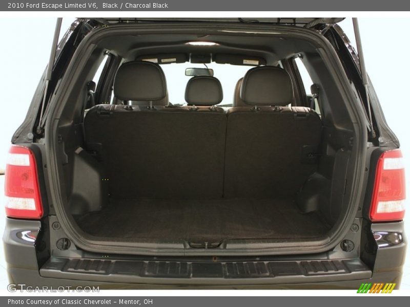 Black / Charcoal Black 2010 Ford Escape Limited V6