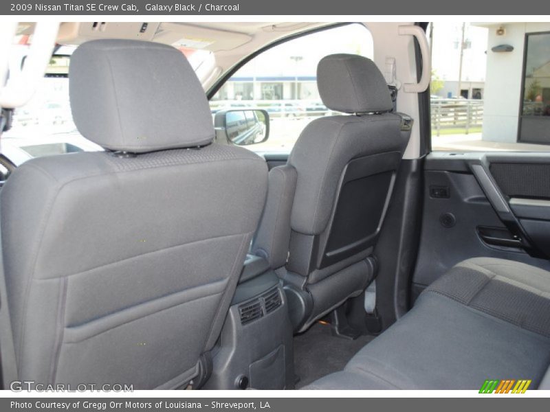Galaxy Black / Charcoal 2009 Nissan Titan SE Crew Cab